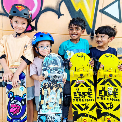 Dubai skateboard school