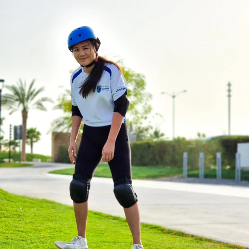 Dubai skateboard school